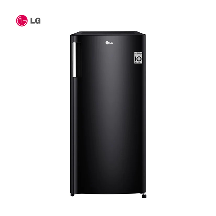 LG Kulkas One Door 164 L - GN-INV201BK